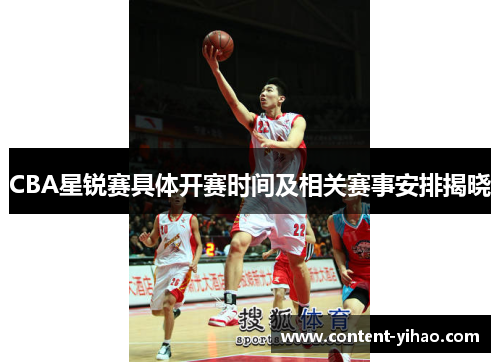 CBA星锐赛具体开赛时间及相关赛事安排揭晓