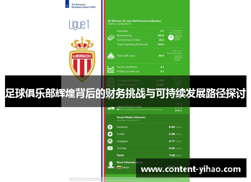 足球俱乐部辉煌背后的财务挑战与可持续发展路径探讨