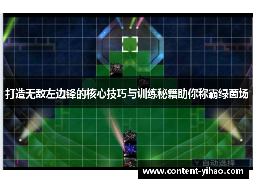 打造无敌左边锋的核心技巧与训练秘籍助你称霸绿茵场